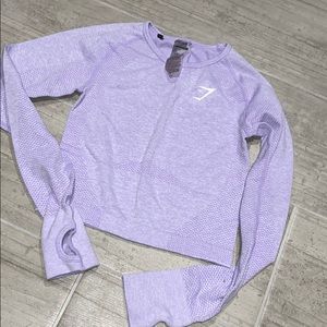 Gymshark vital seamless long sleeve crop top